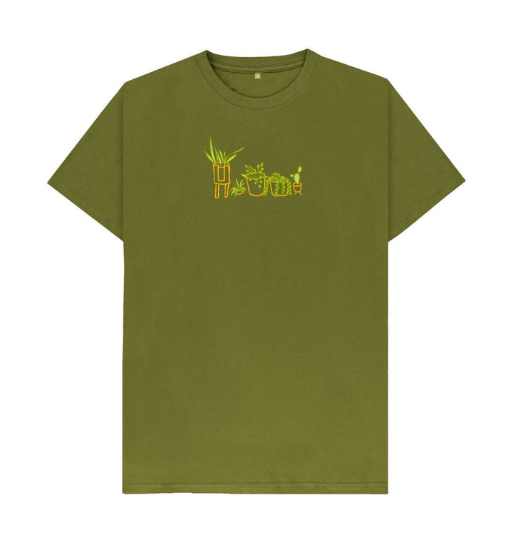 Moss Green Plant Love T-Shirt (Adult - Assorted Colors)