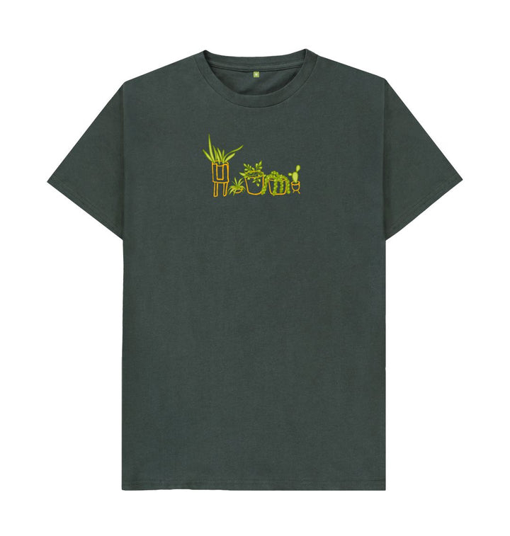 Dark Grey Plant Love T-Shirt (Adult - Assorted Colors)