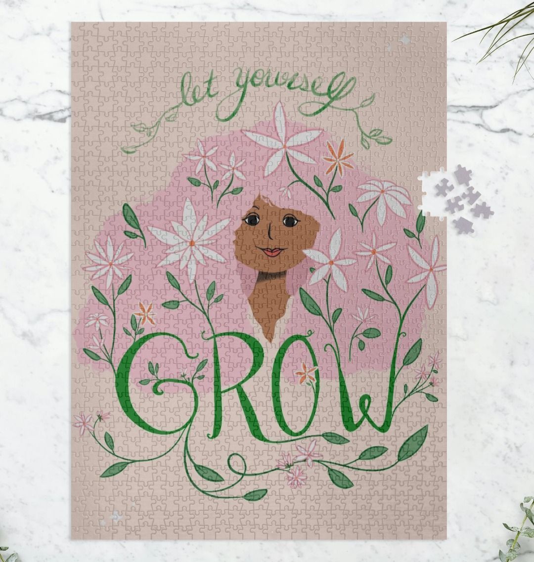 Let Yourself Grow 100% Recycled Vertical Puzzle